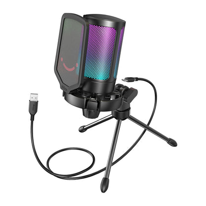 Fifine A6V condenser gaming microphone (black)_0