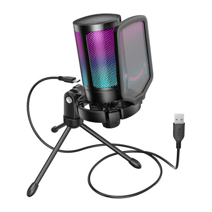 Fifine A6V condenser gaming microphone (black)_1