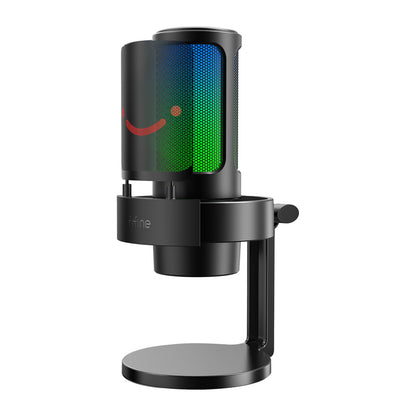 Fifine A8 condenser microphone with stand (black)_0