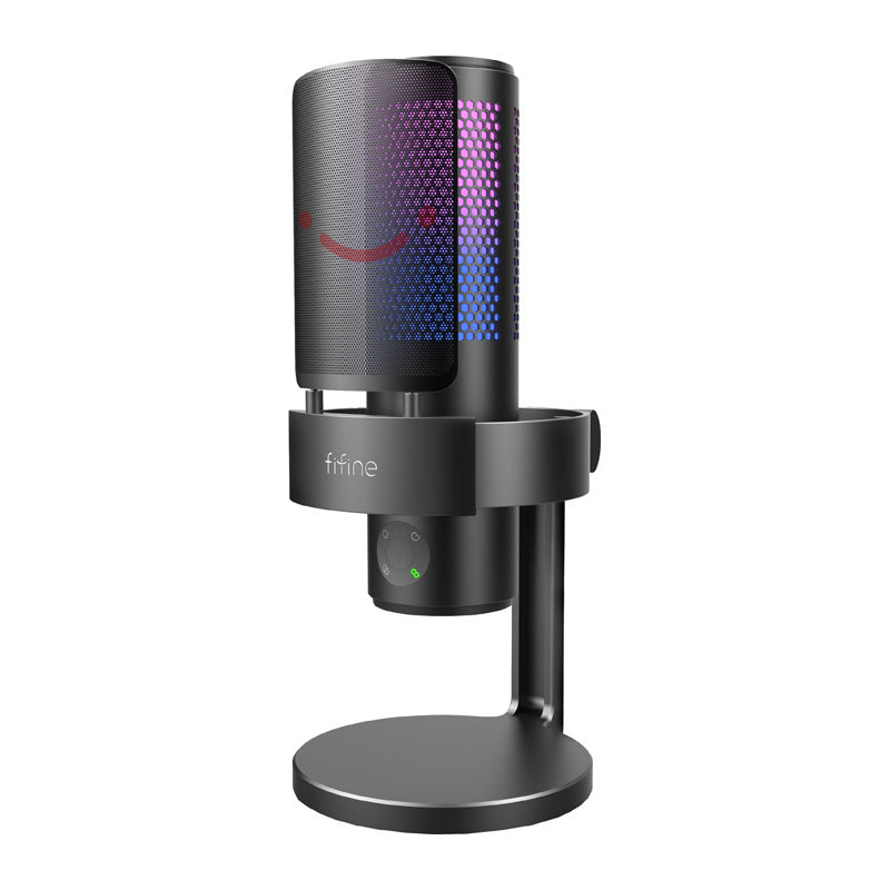 Fifine A9 studio microphone with stand (black)_1