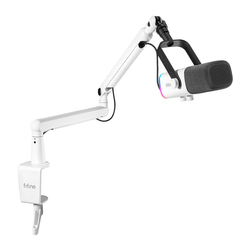 Fifine TAM8W dynamic microphone (white)_1