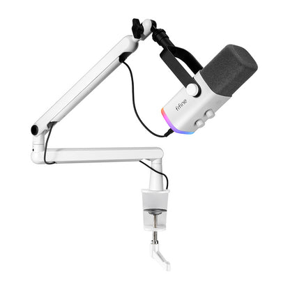 Fifine TAM8W dynamic microphone (white)_2