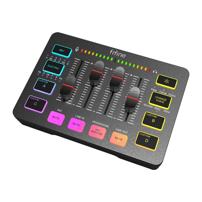 Fifine SC3 audio mixer (black)_1