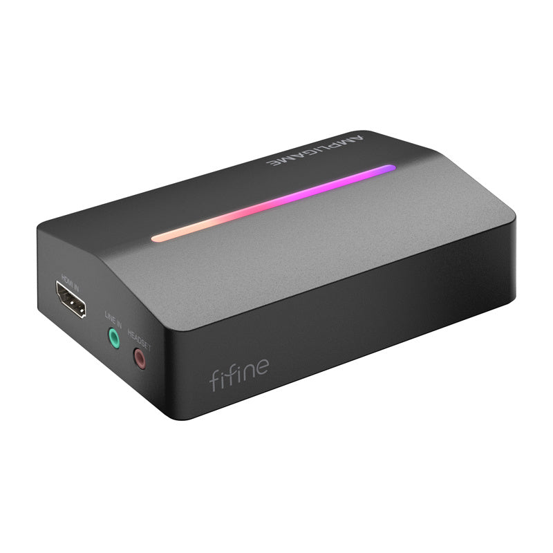 Fifine V3, HDMI to USB-A capture card (black)_0