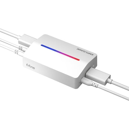 Fifine V3W, HDMI to USB-A capture card (white)_2