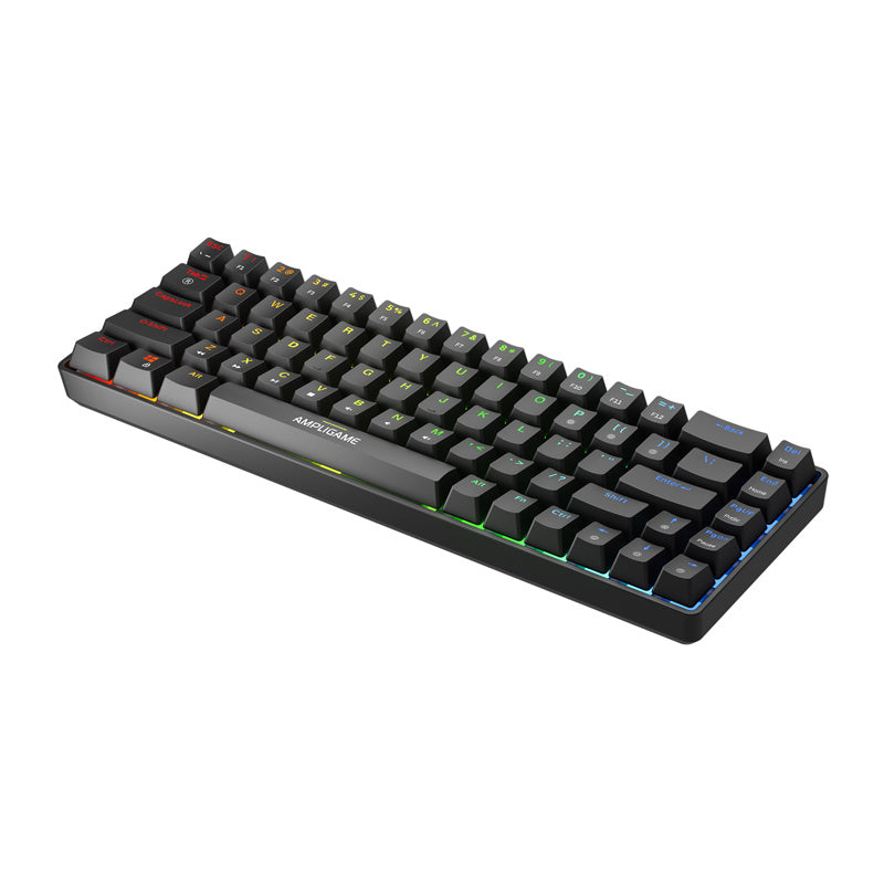Fifine GK1 mechancial keyboard ,65% RGB (black)_2