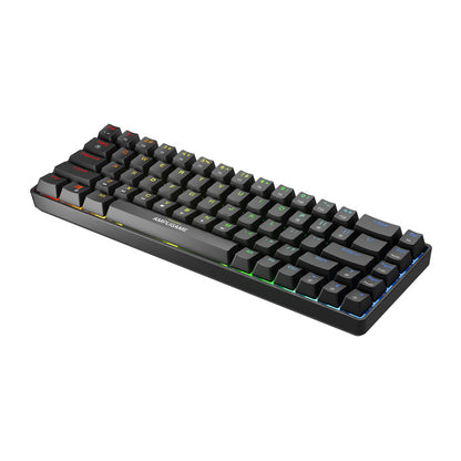 Fifine GK1 mechancial keyboard ,65% RGB (black)_2