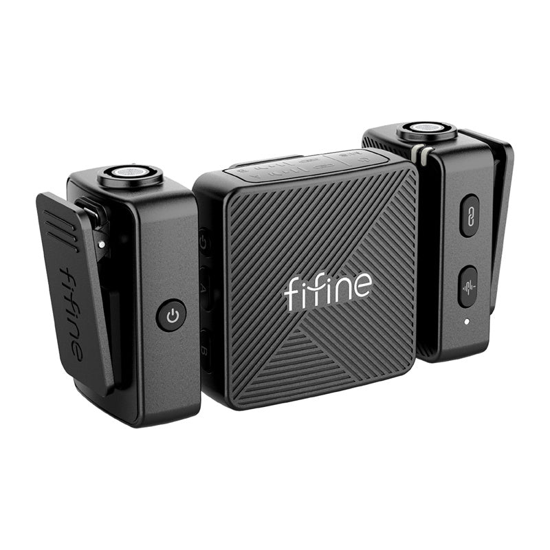 Fifine M9 tie microphone set (black)_4