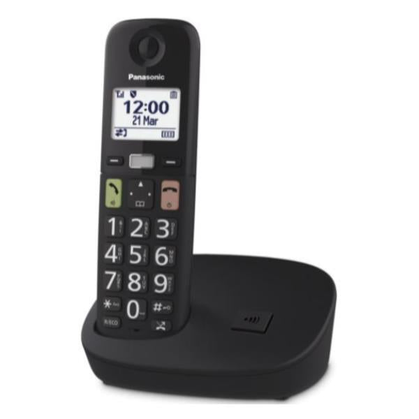 Teléfono Inalámbrico Panasonic KX-TGU110/ Negro_1
