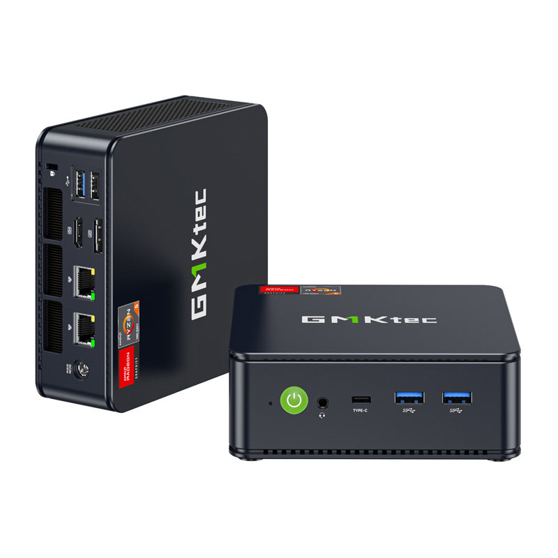 Mini PC GMKTEC M6 Ultra / Preto / AMD Ryzen 5 7640HS / 16GB RAM / 512GB SSD / Windows 11 Pro_1