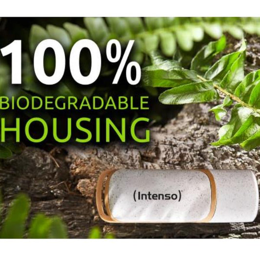 GREEN LINE - USB Key SUPER SPEED USB 3.2 32GB - 100% priva di plastica e completamente ric_0