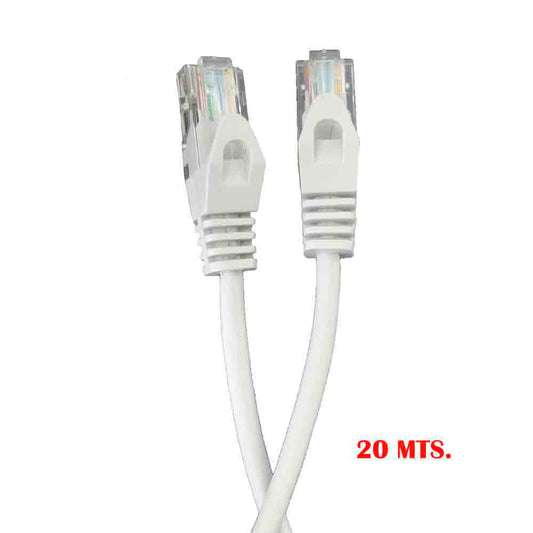 Cabo de conexÃ£o utp cat 5e outex 20m_0