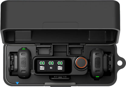 PULUZ Silicone Charging Case Protective Cover for DJI Mic 3 (Black)_2