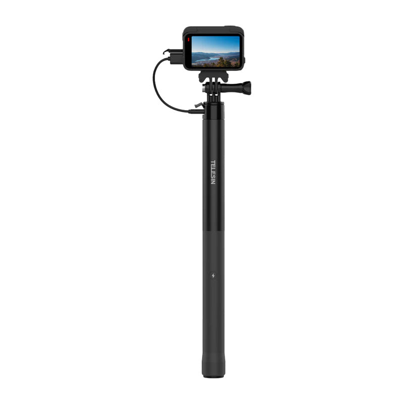 Selfie-stick with Telesin powerbank for sports cameras / smartphones S1-CSS-05_0