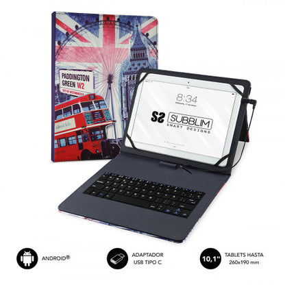 SUBBLIM SUB-KT1-USB050 teclado para móvil QWERTY Español MicroUSB_1