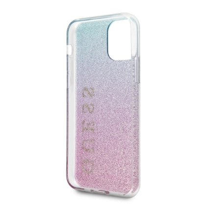 Guess GUHCN65PCUGLPBL iPhone 11 Pro Max rose blue/pink blue hard case Glitter Gradient_4