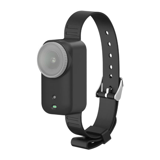 Silicone band / Pet collar Puluz for DJI Osmo Nano (Black)_0