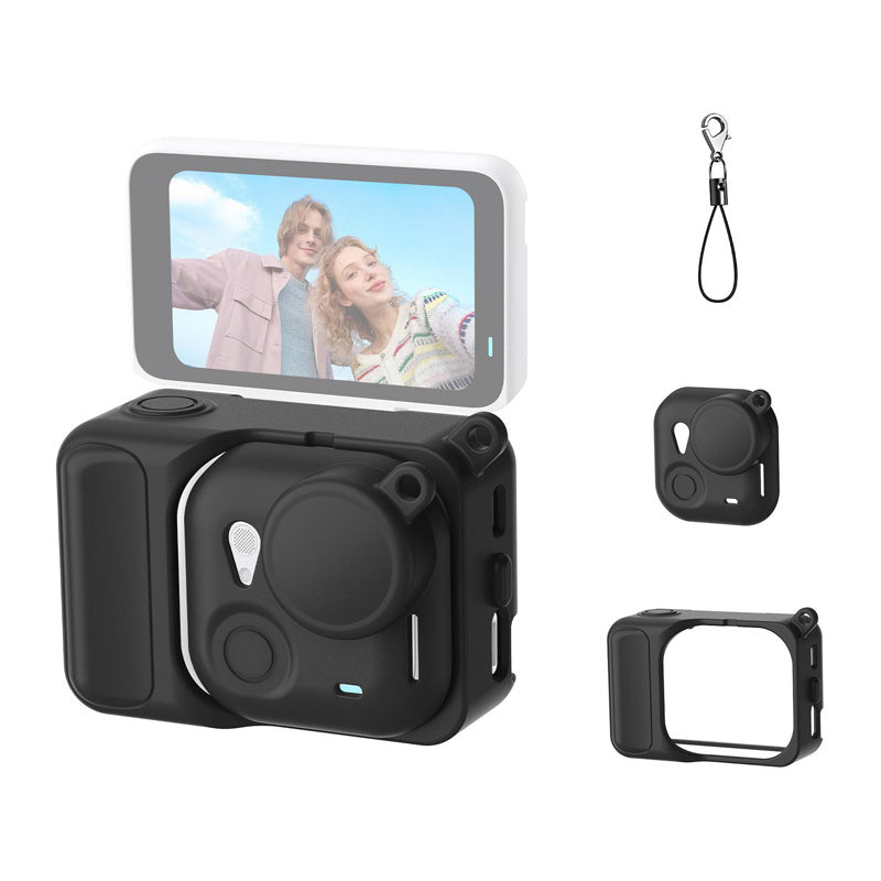 Silicone protective case Puluz for Insta360 Go Ultra (Black)_0