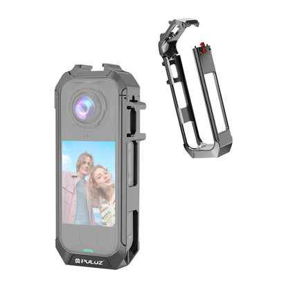 Puluz metal protective case for Insta 360 X4 Air (Gray)_0