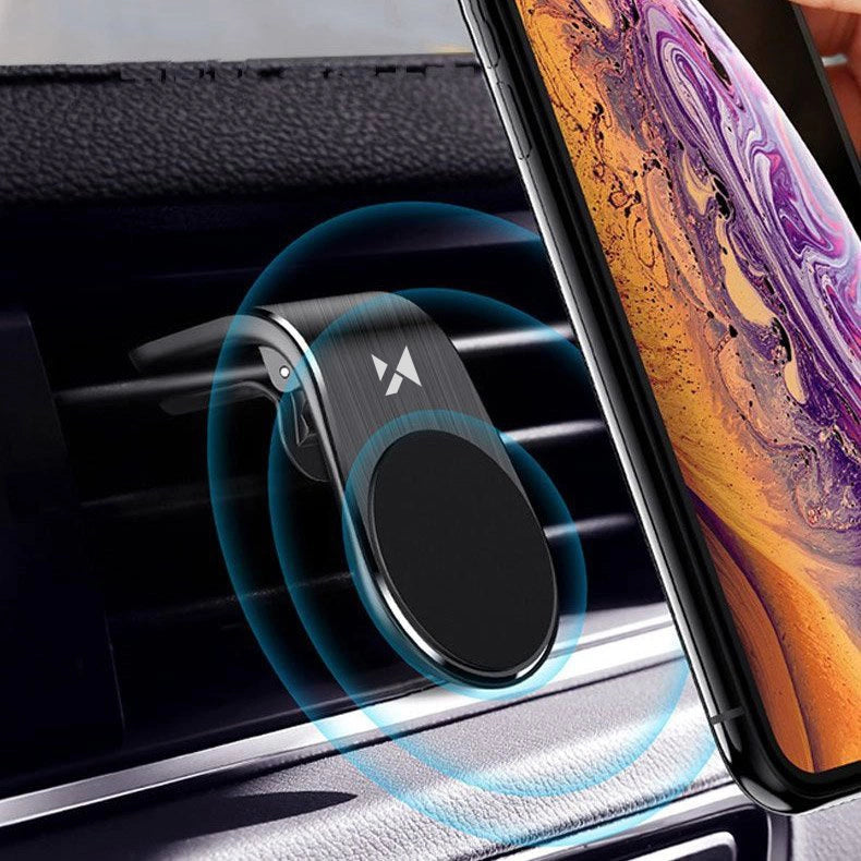 Wozinsky magnetic phone holder on the ventilation grille black (WCH-02)_5