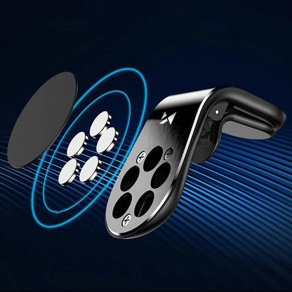 Wozinsky magnetic phone holder on the ventilation grille black (WCH-02)_6