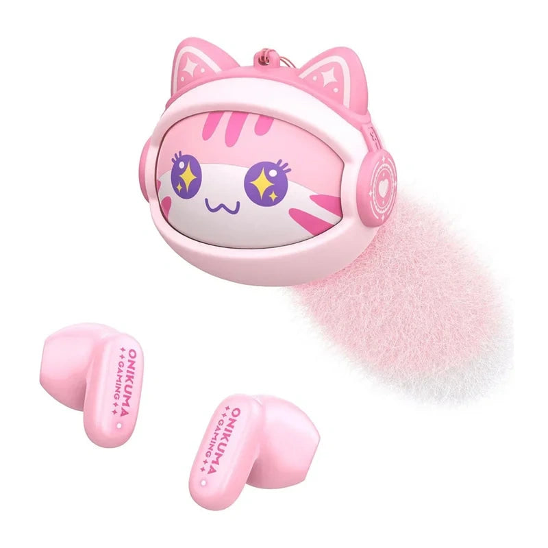TWS ONIUKMA TX603 headphones (pink)_2