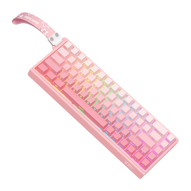 ONIKUMA G69 Keyboard (pink) (QWERTY)_3