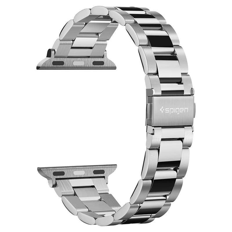 Spigen Modern Fit Band for Apple Watch 4/5/6/7/8/SE (38/40/41 mm) - Silver_9