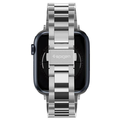Spigen Modern Fit Band for Apple Watch 4/5/6/7/8/SE (38/40/41 mm) - Silver_10