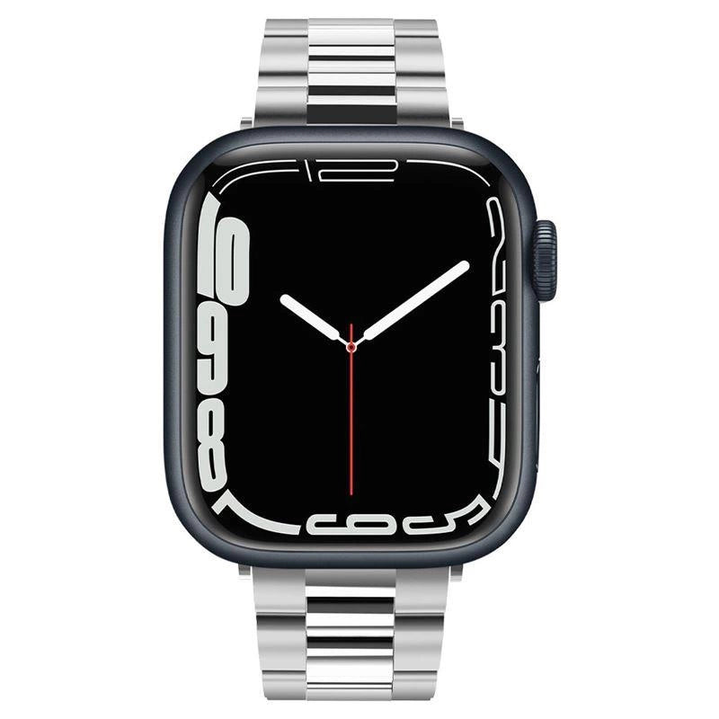 Spigen Modern Fit Band for Apple Watch 4/5/6/7/8/SE (38/40/41 mm) - Silver_11