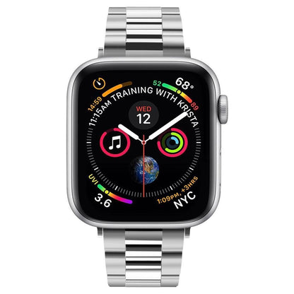Spigen Modern Fit Band for Apple Watch 4/5/6/7/8/SE (38/40/41 mm) - Silver_6