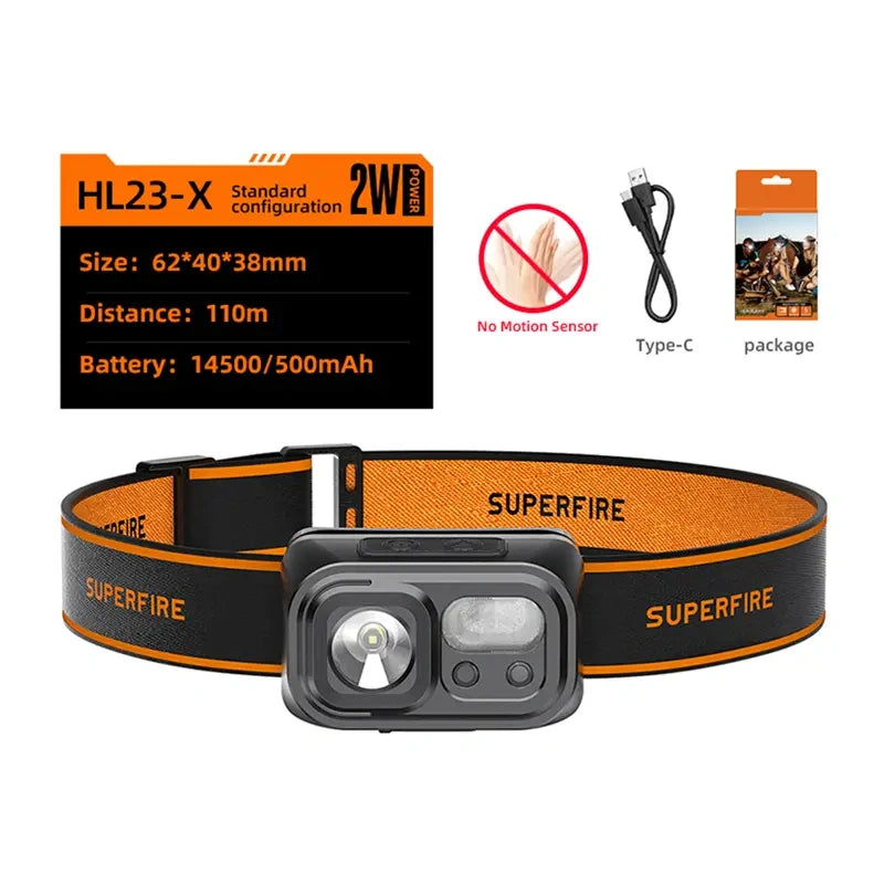 Lanterna Headlamp Superfire HL23-X / Preto_0