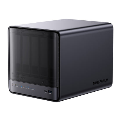 MINI-PC Minis Forum NAS N5 AMD Ryzen 7 H255, 16GB+128GB OS storage_1