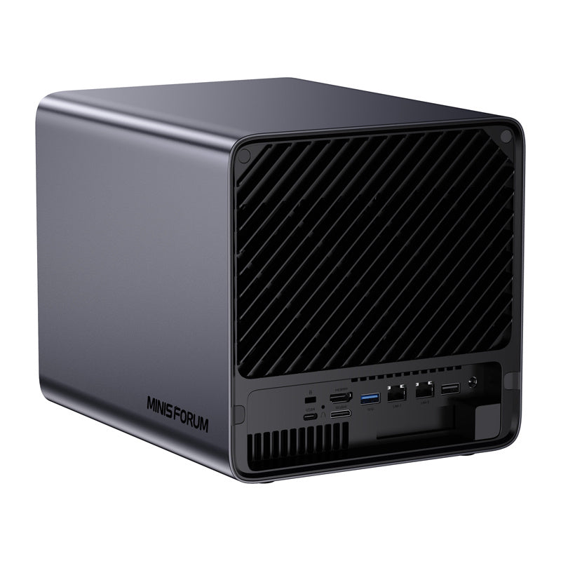 MINI-PC Minis Forum NAS N5 AMD Ryzen 7 H255, 16GB+128GB OS storage_2