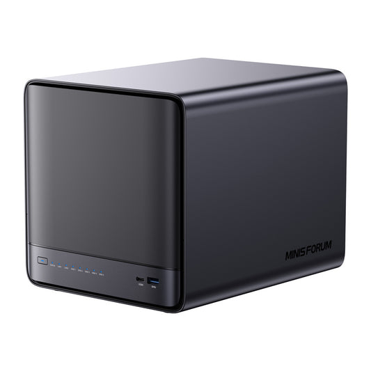 MINI-PC Minis Forum NAS N5 Pro AMD Ryzen AI 9 HX Pro 370, 32GB+128GB O_0