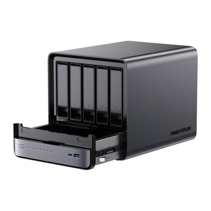 MINI-PC Minis Forum NAS N5 Pro AMD Ryzen AI 9 HX Pro 370, 32GB+128GB O_3