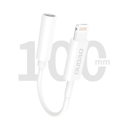 Dudao audio adapter headphone adapter from Lightning to 3.5 mm mini jack white (L16i white)_2