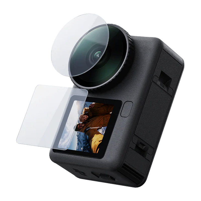 Telesin tempered glass set for DJI Osmo Action 6 (Lens + screen)_0