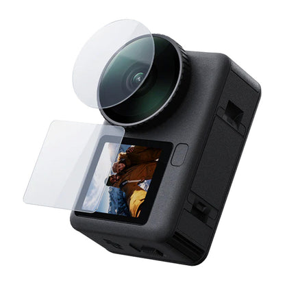Telesin tempered glass set for DJI Osmo Action 6 (Lens + screen)_0