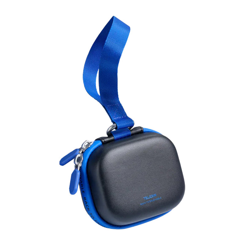 Telesin DisAdv EVA Universal Mini Transport Bag for Sports Cameras (Black/Blue)_0