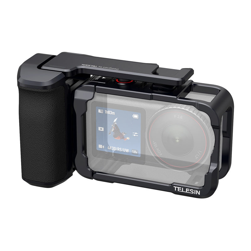 Telesin protective case with handle for DJI Osmo Action 6_0