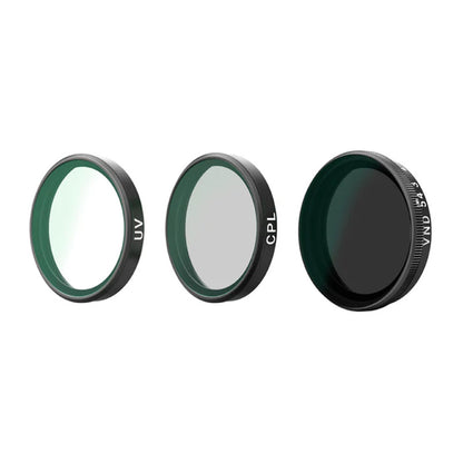 Telesin CPL/VND8/UV filter set for DJI Osmo Action 6 (3 pcs.)._0