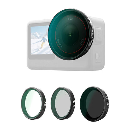 Telesin CPL/VND8/UV filter set for DJI Osmo Action 6 (3 pcs.)._1