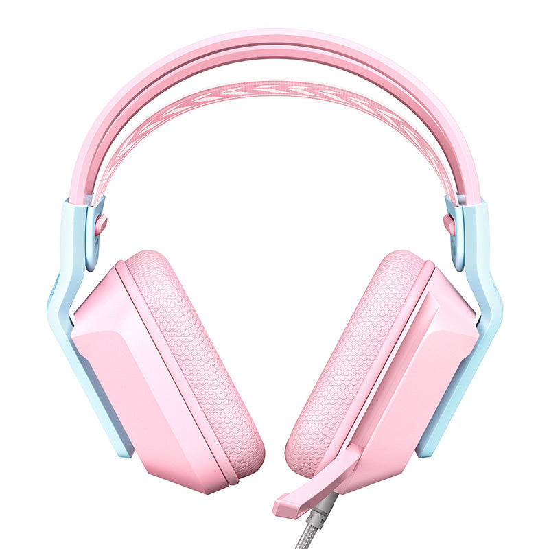 ONIKUMA X13 gaming headphones (pink)_1
