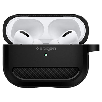 Spigen Rugged Armor Case for Apple AirPods Pro 1 - Matte Black_7