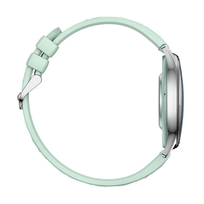 COLMI L28 Smart Watch (Silver-green + green leather strap)_2