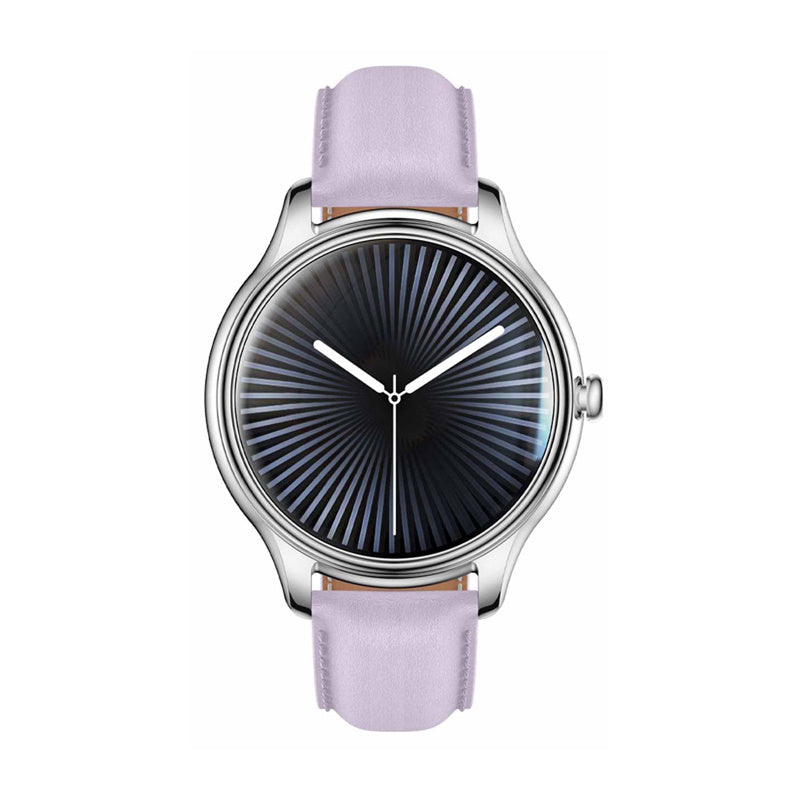 COLMI L28 Smart Watch (silver-purple + purple leather strap)_2