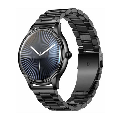 COLMI L28 Smart Watch (black + black steel strap)_1