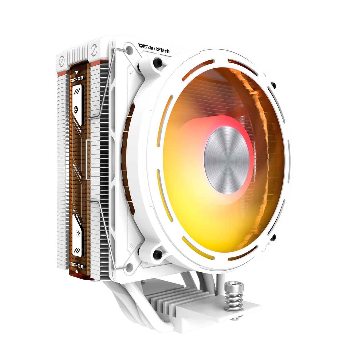 Active cooling for the processor Darkflash E400 (white)_0