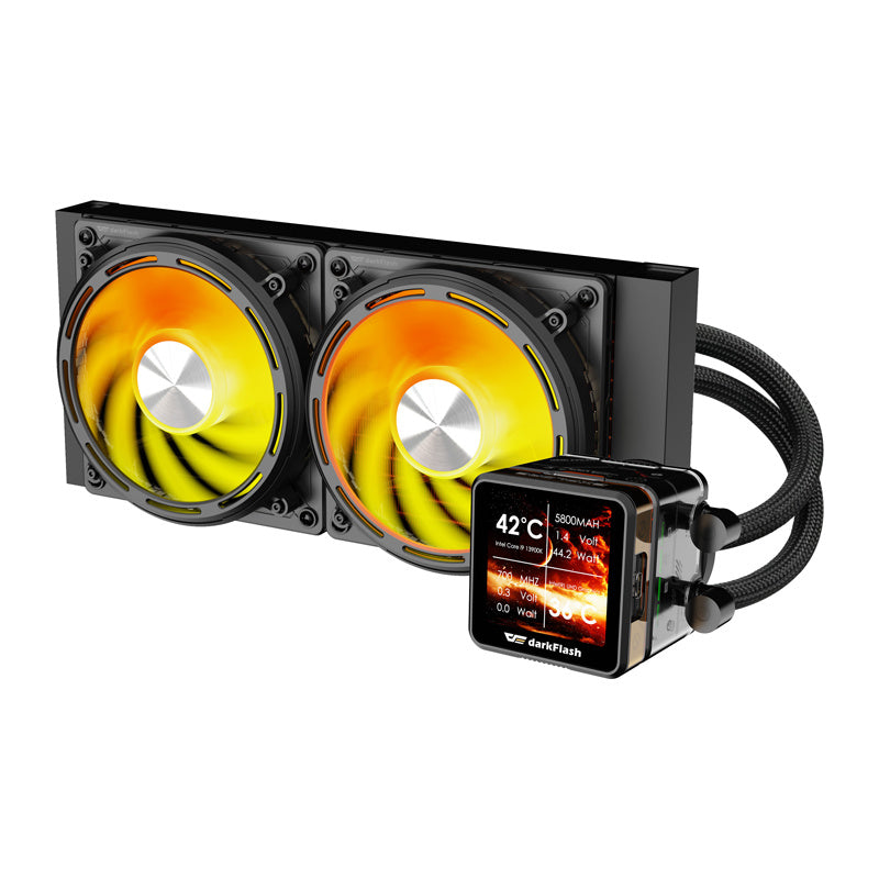 CPU water cooling DE240 (black)_0